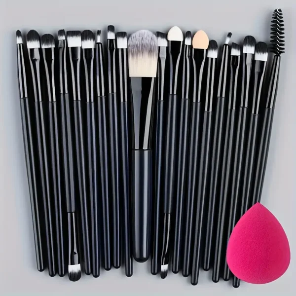 20pcs Hypoallergenic Makeup Brushes