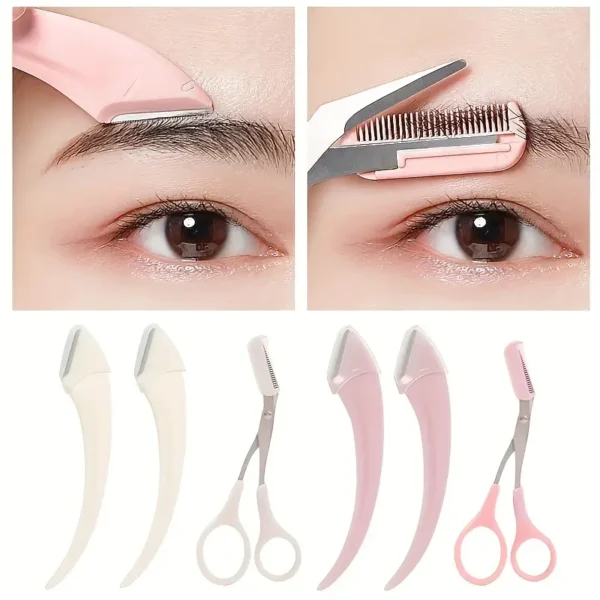 3pcs Eyebrow Trimmer Set