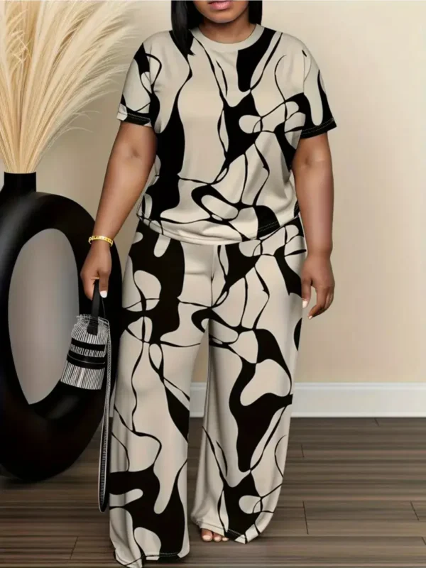 Short Sleeve Two Piece